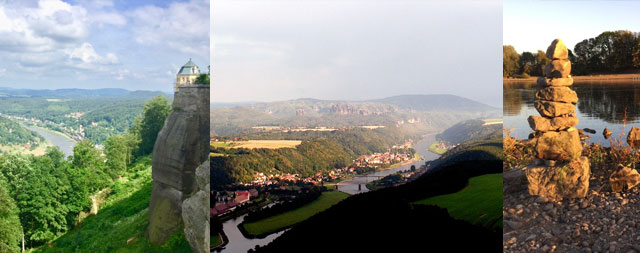 Radtour in die Sächsiche Schweiz